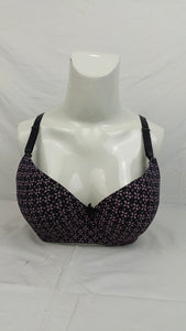 Double Padded Imported Bra Black