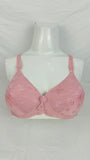 Single Padded Imported Bra Dusty Pink