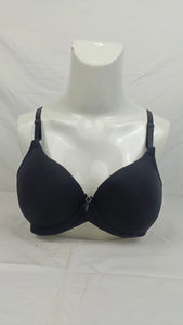 Double Padded Imported Bra Black