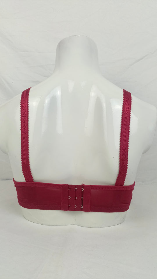 Single Padded Imported Bra Mehroon
