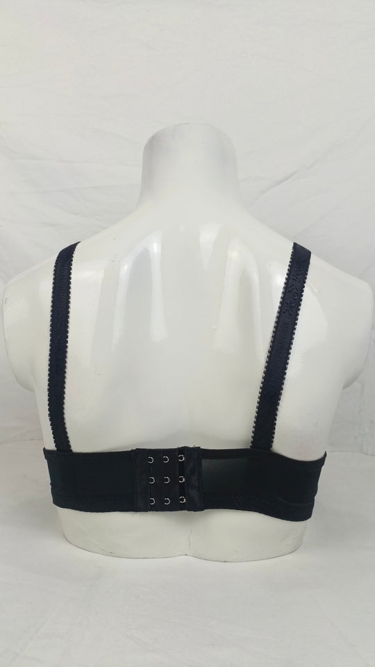 Single Padded Imported Bra Black